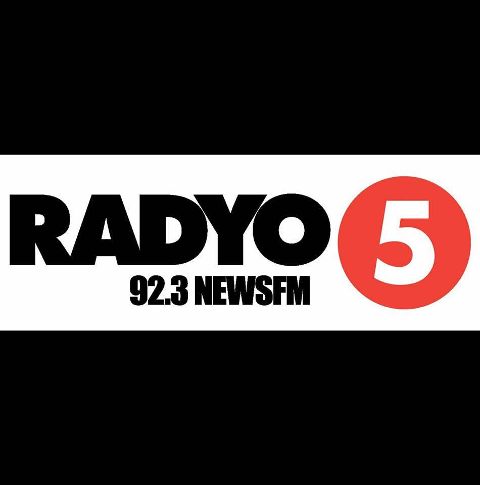 Radyo5 92.3 News FM DWFM Manila FM Radio Station logo